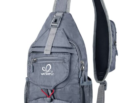 Waterfly Zaino Monospalla Ripiegabile per Sport, Escursioni e Viaggi