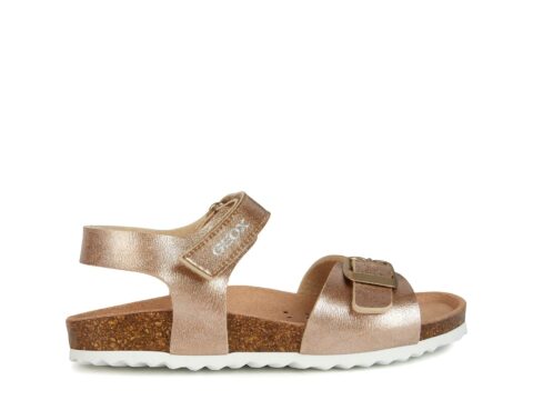 Geox J Adriel Girl C Sandali per Bambina in Pelle Traspirante