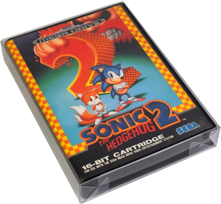 Link-e: 10x custodie protettive in plastica per giochi Sega Mega Drive