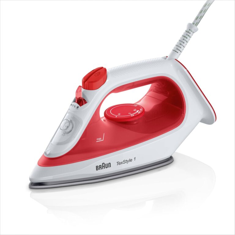Braun TexStyle 1 SI 1019, Ferro da stiro a Vapore, Rivestimento Antiaderente, Termostato, 25g/min in modalità Turbo, Capac...