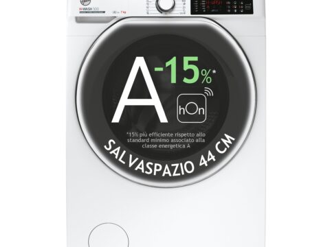 Hoover H-WASH 500 Lavatrice Slim 7 kg Wi-Fi Classe A