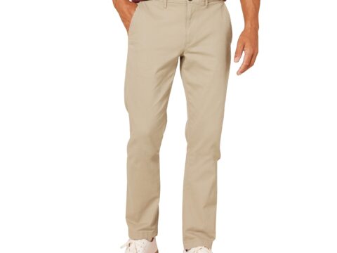 Amazon Essentials Pantaloni Chino Uomo Elasticizzati Vestibilità Aderente