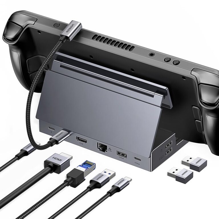 UGREEN Hub USB-C 6-in-1 per Steam Deck e ROG Ally con HDMI 4K