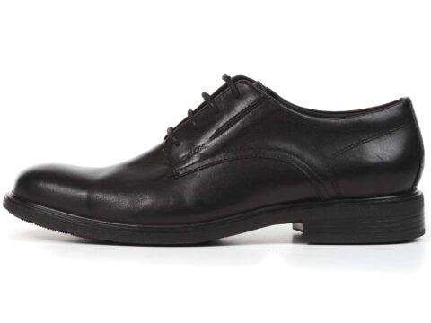 Geox Scarpe Stringate Uomo in Pelle con Suola Traspirante