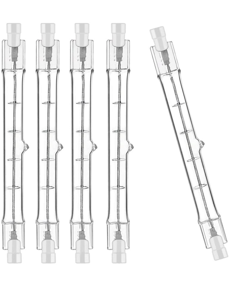 Jaenmsa Alogena R7S 118mm 300W Dimmerabile, luce bianca calda 2700K