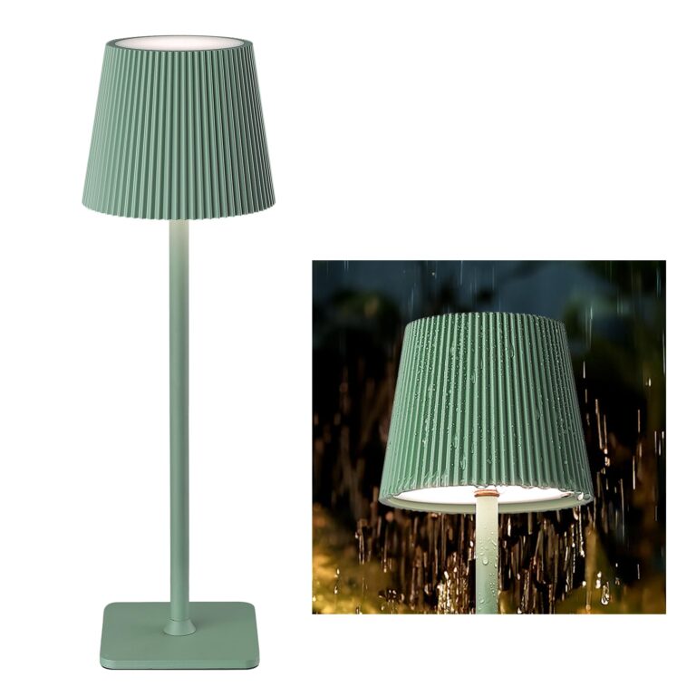LuminexDesigns Lampada da Tavolo LED Senza Fili Touch, Batteria 5200mAh, IP54