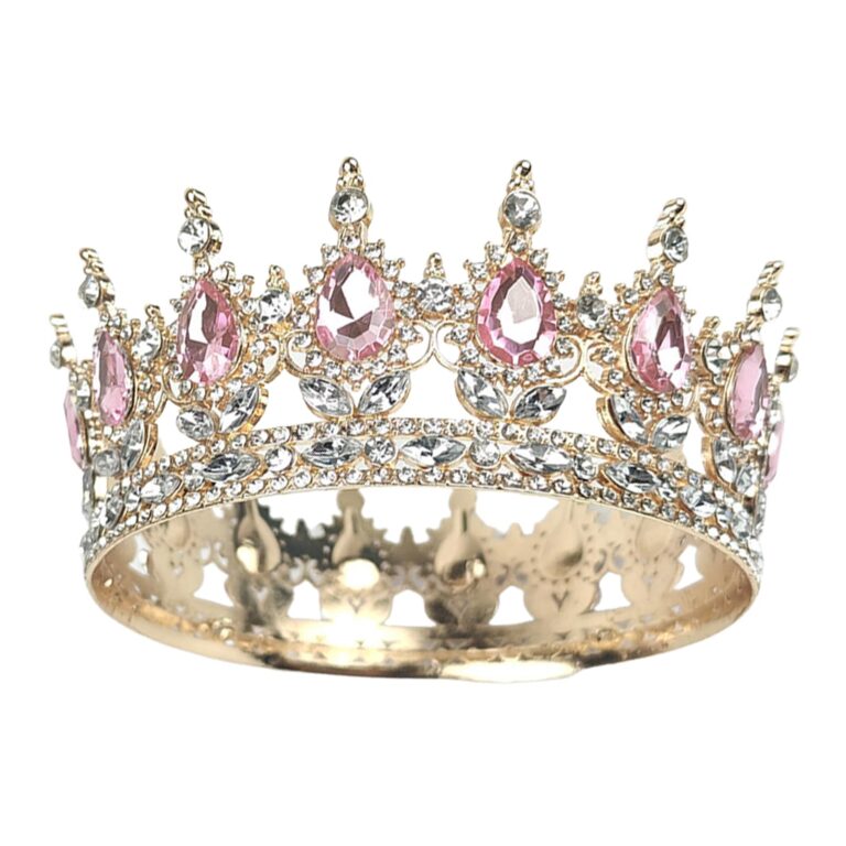Rainway Corona Tiara Dorata con Strass, da donna e ragazza