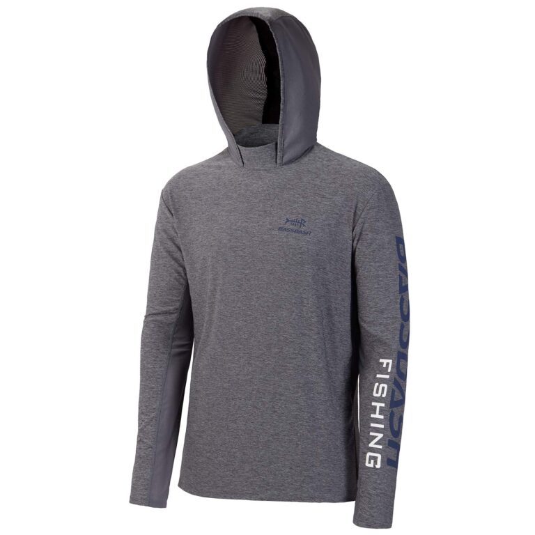 Bassdash UPF 50+ Felpa da Pesca con Cappuccio e Protezione UV