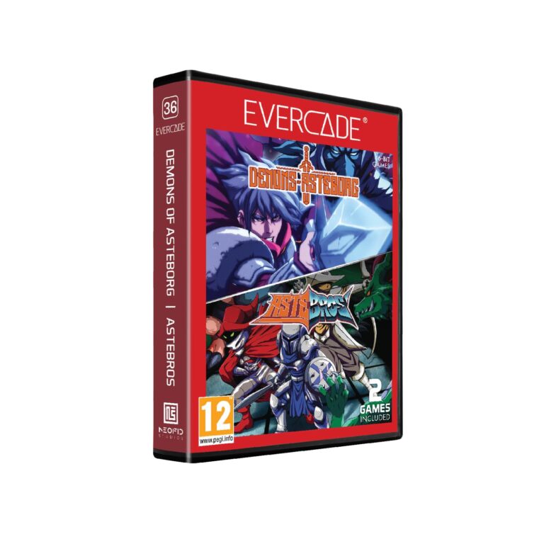 Evercade Demons of Asteborg and Astebros - Cartuccia doppia