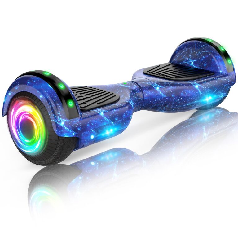SISIGAD Offroad Hoverboard Kinder Adults mit 6,5" Reifen Leistungsstarke große Batteria Hoverboard Bluetooth-Lautsprechern...
