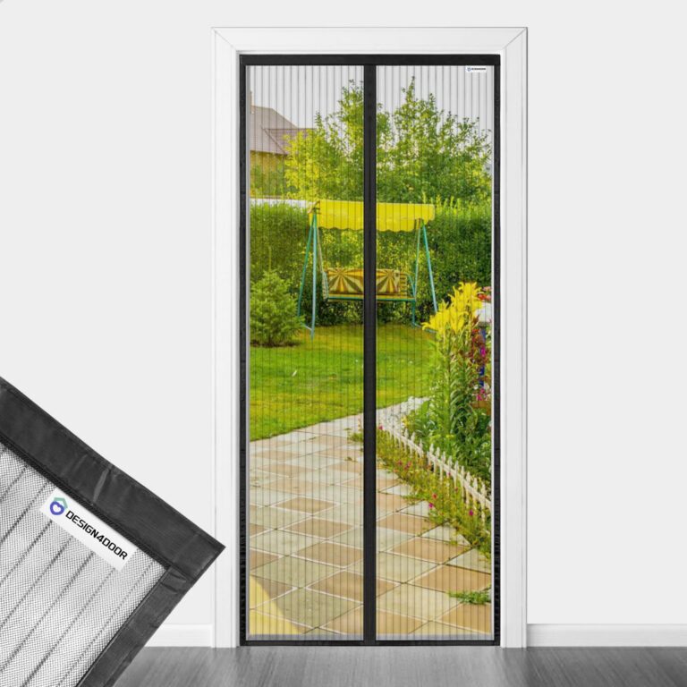 DESIGN4DOOR Zanzariera Magnetica 100x260 cm per Porta Finestra