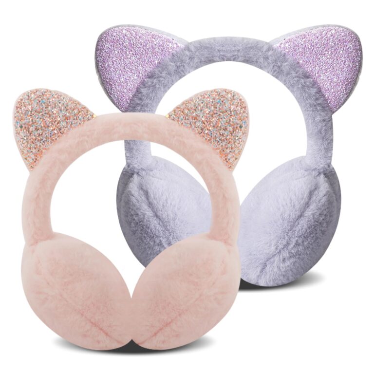 Forreen paraorecchie bambini antivento gatto - 2 pezzi