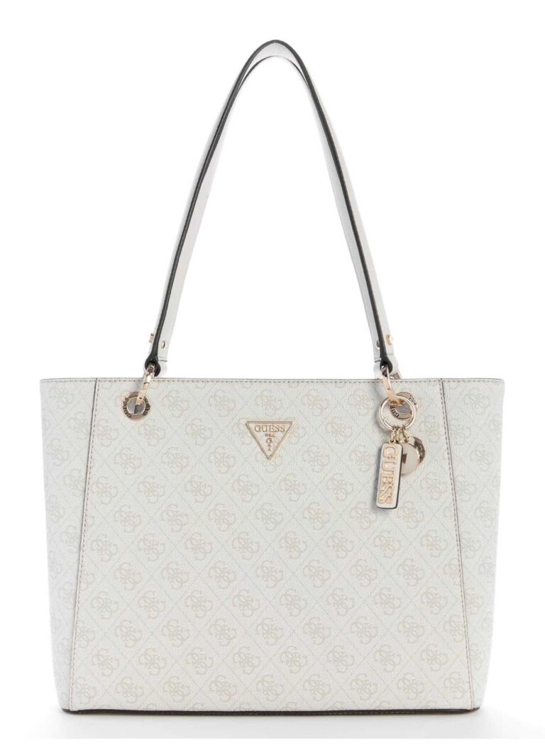 GUESS Noelle Ii Tote BNN - BONE LOGO One Size