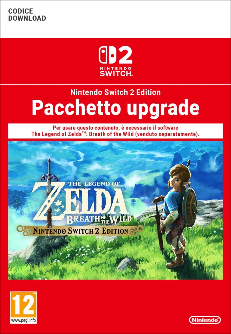Zelda Breath of the Wild - Pacchetto upgrade Nintendo Switch 2