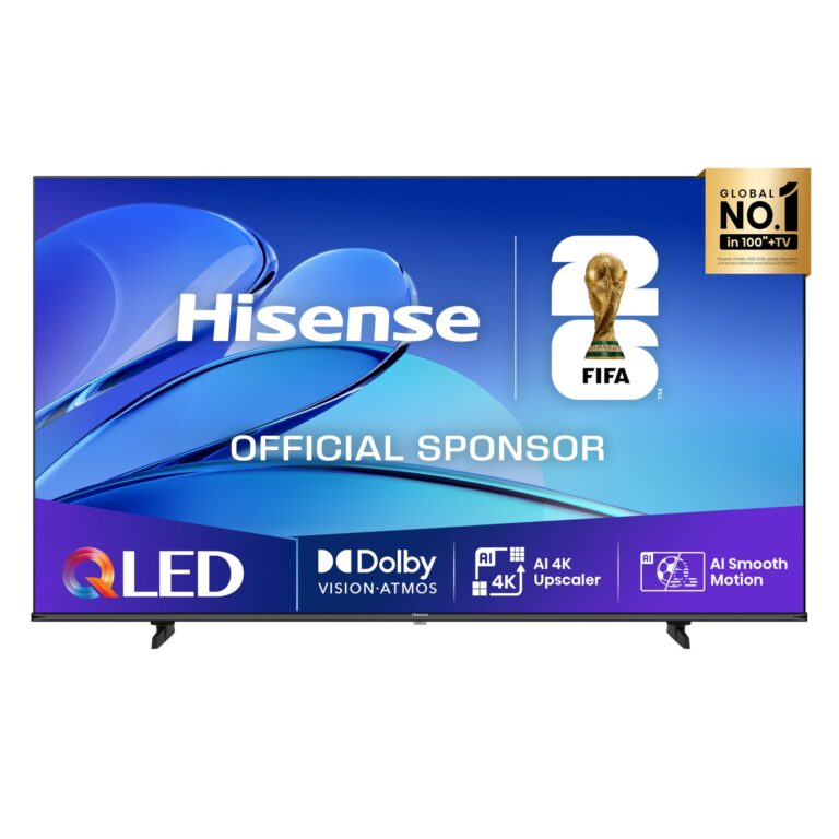 Hisense TV 43" QLED 4K 2025 43E78Q, Smart TV VIDAA U8, Dolby Vision, HDR 10+, Game Mode Plus, Dolby Atmos, Alexa Built-in,...