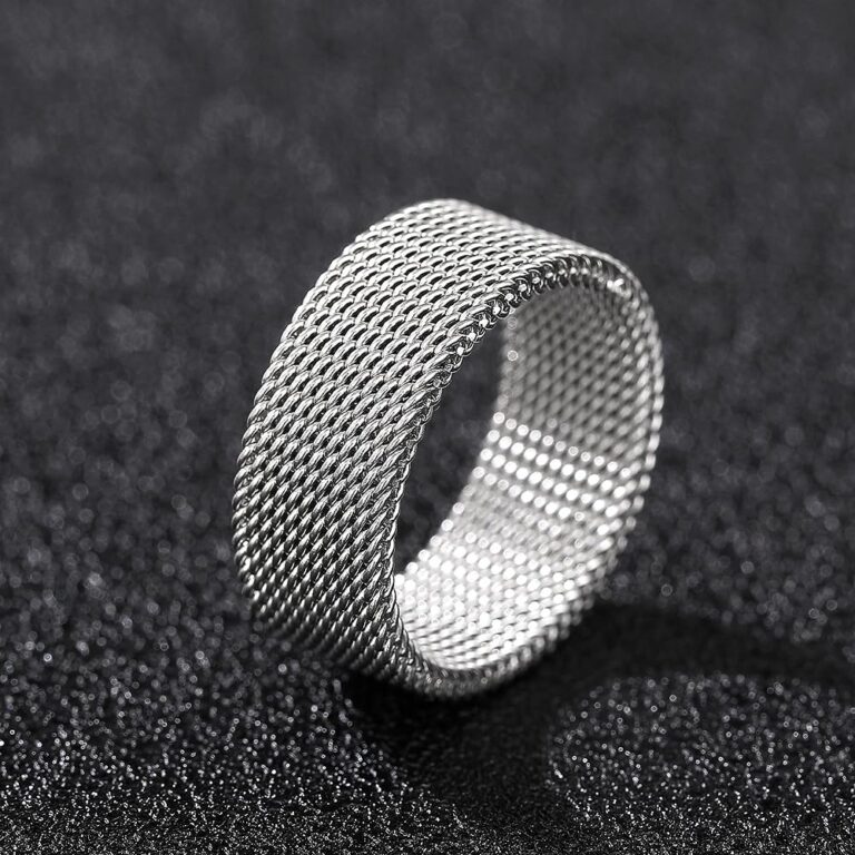 Anello Intrecciato in Acciaio Inossidabile Unisex
