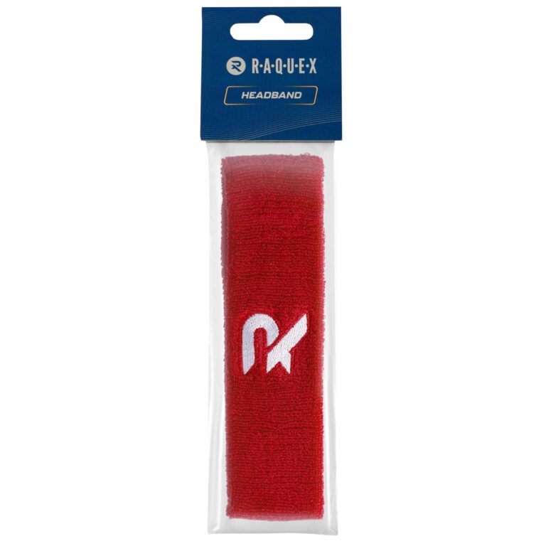 Raquex fascia capelli in cotone morbida e assorbente per sport