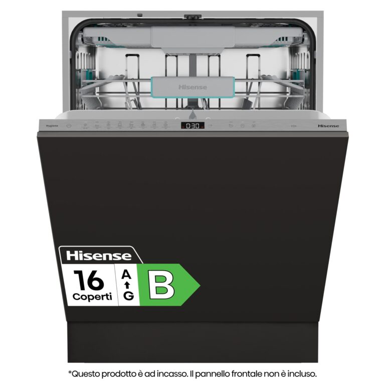 Hisense HV16B Lavastoviglie Integrata Classe B 16 Coperti 40 dB