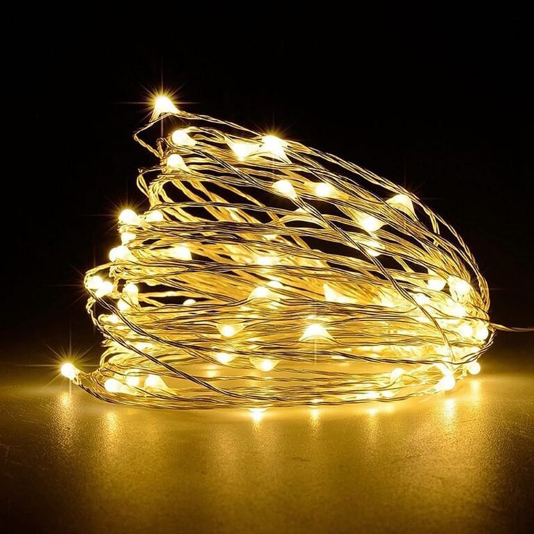 Jsdoin Lucine LED Decorative a Batteria 5M 50 LED Filo Fata