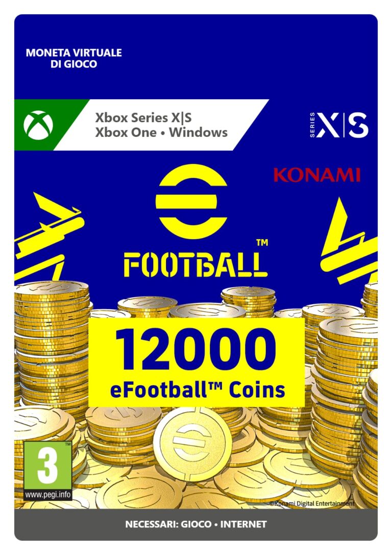 eFootball: 12000 Coin per Xbox e Windows 10