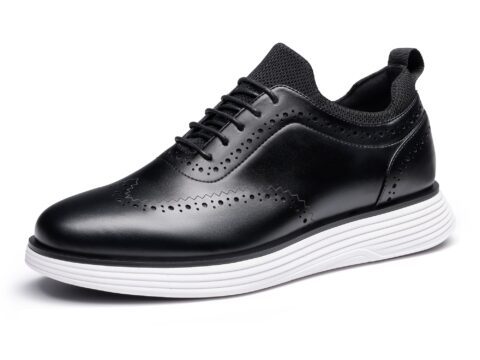 Bruno Marc Stringate Uomo Casual Eleganti da Completo Moderne