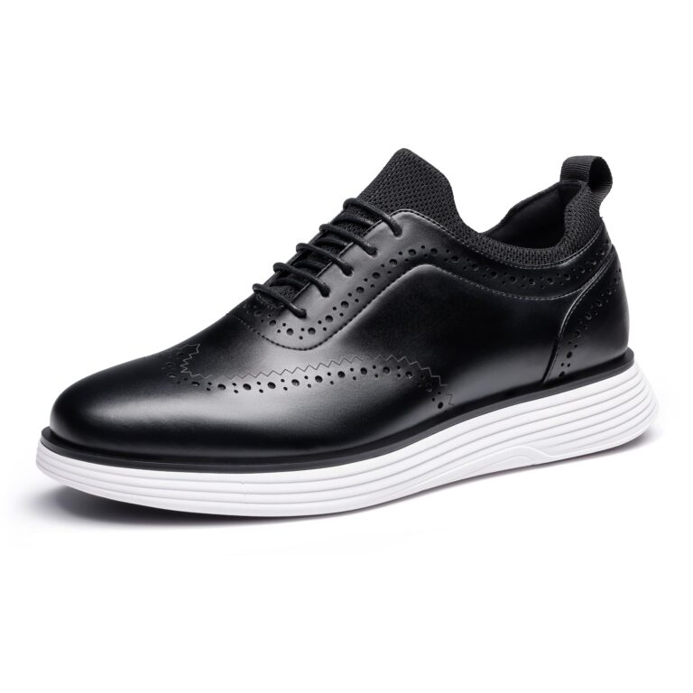 Bruno Marc Stringate Uomo Casual Eleganti da Completo Moderne
