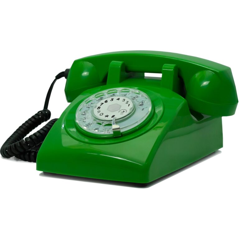 Telefono vintage cellulare / cellulare da tavolo - Opis 60s mobile verde