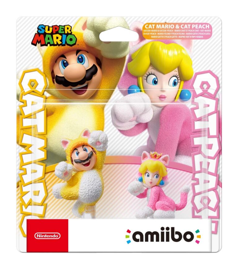 Amiibo Mario Gatto e Peach Gatto - Double Pack (Switch)