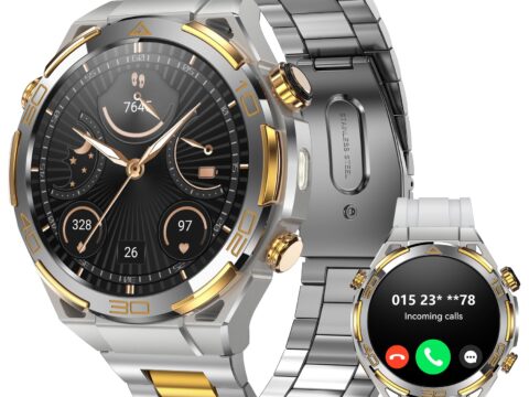 IOWODO Smartwatch Uomo Business AMOLED 1.43″ 900mAh