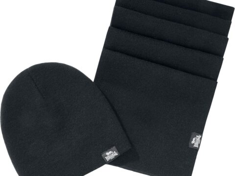 Lonsdale Leafield Set Cappello e Sciarpa Invernale da Uomo
