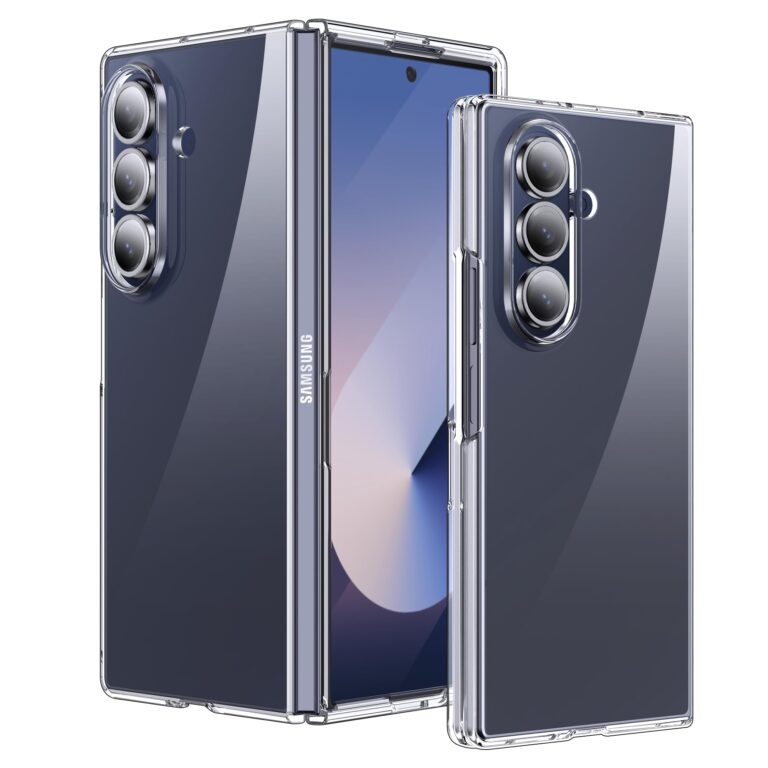 Lemxiee Cover per Samsung Galaxy Z Fold 7 Case con Ultrasottile & Acrilico trasparente Cover