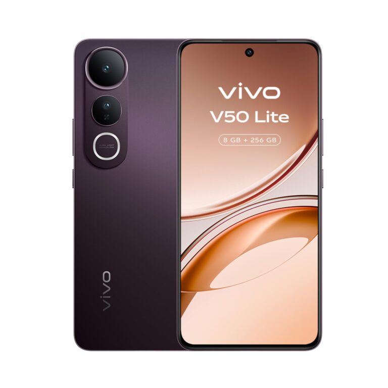 vivo V50Lite,AI Cameraphone sensore Sony IMX882 50 MP, display P-OLED a colori vividi 120 Hz, bat...
