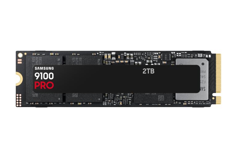 Samsung Memorie MZ-VAP2T0BW 9100 PRO SSD Interno da 2TB, PCIe 5.0 x4, NVMe 2.0, SSD Progettato per Professionisti e Gamer,...