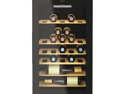 Candy DiVino Cantinetta 41 Bottiglie con Porta in Vetro e LED