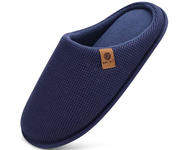 ONCAI Pantofole Uomo Invernali con Memory Foam e Pelliccia Sintetica