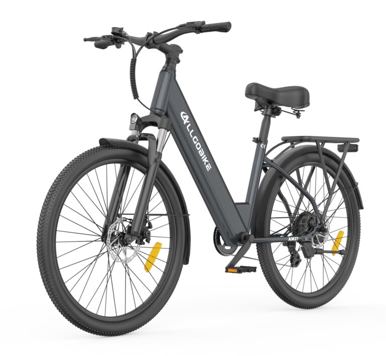 ZAZAWORK Bici Elettrica City 27.5"E-bike in acciaio al carbonio con Batteria 36V15Ah e Autonomia ...