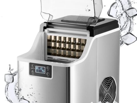 Wilprep Fabbricatore di Ghiaccio 22 kg/24h con Serbatoio 3,2 L