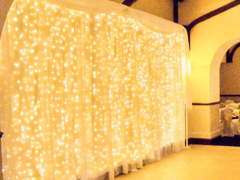 Zorela Tenda Luminosa 600 LED 6x3m per Esterno e Interno