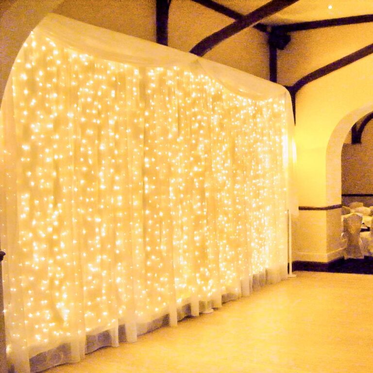 Zorela Tenda Luminosa 600 LED 6x3m per Esterno e Interno