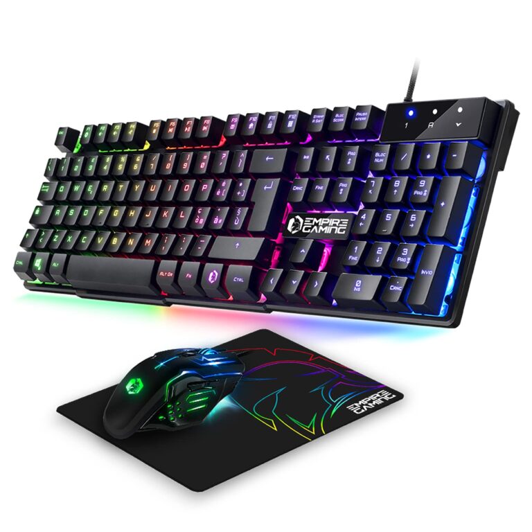 Empire Gaming MK800 kit tastiera RGB italiana e tappetino