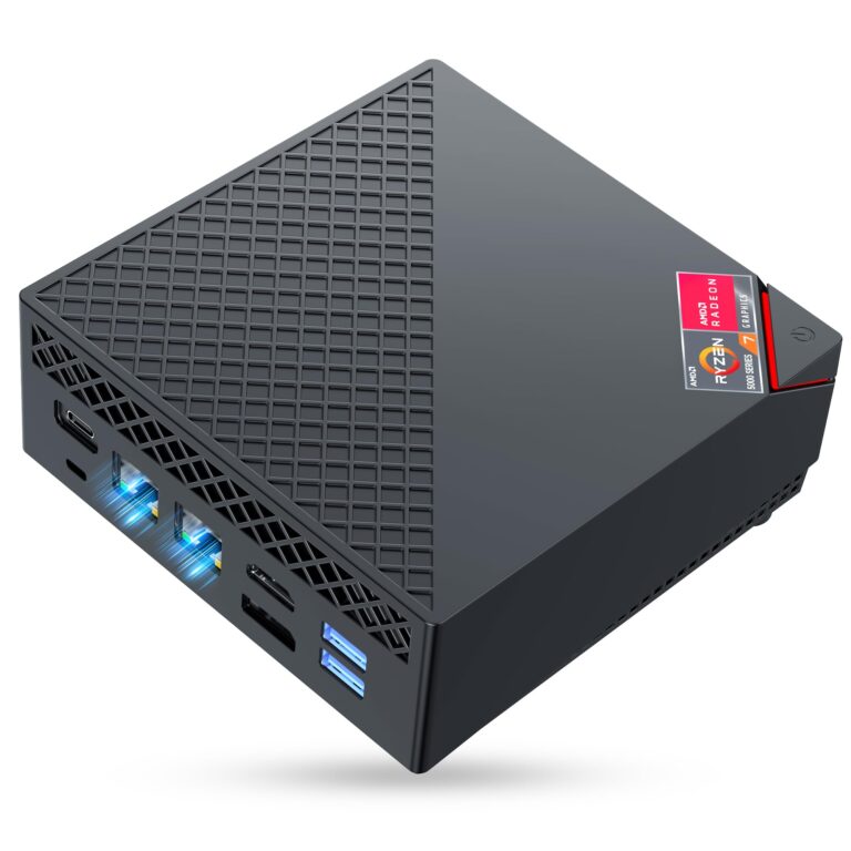 NiPoGi AM06 PRO Mini PC Ryzen 7 7730U 32GB RAM 1TB SSD