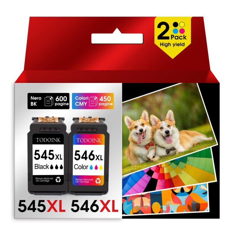 TODOINK Cartucce 545XL 546XL per Canon Pixma Multipack