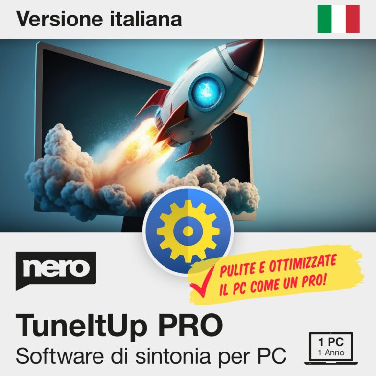 Nero TuneItUp PRO – Software ottimizzazione e pulizia PC Windows
