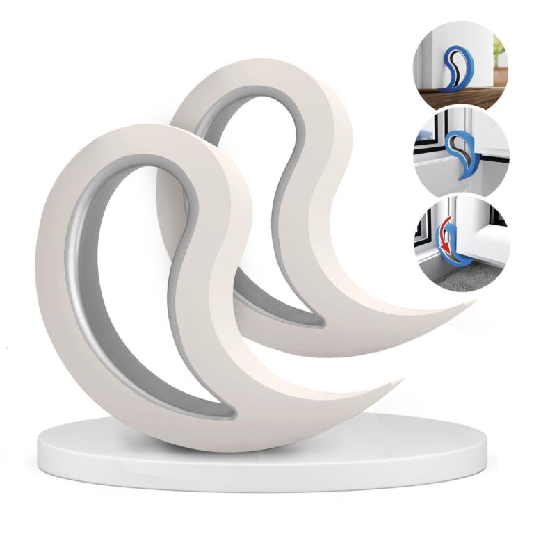 Stoppy Fermafinestra e Fermaporta set da 2 pezzi (Bianco)