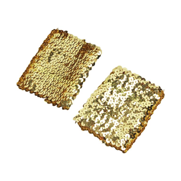 NVOQILIN Maniche braccia con paillettes scintillanti per carnevale