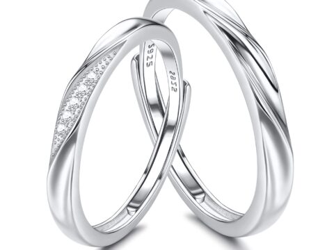 KALVICA Fedine Coppia Argento 925 Regolabili