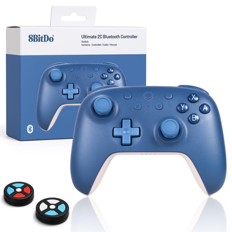 8Bitdo Ultimate 2C Controller Bluetooth per Switch 2 (Hall Effect)