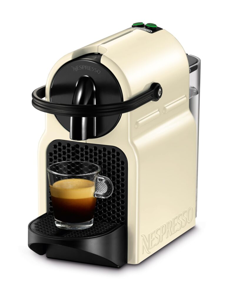 Nespresso Inissia EN80.CW Macchina per Caffè Espresso, Cream