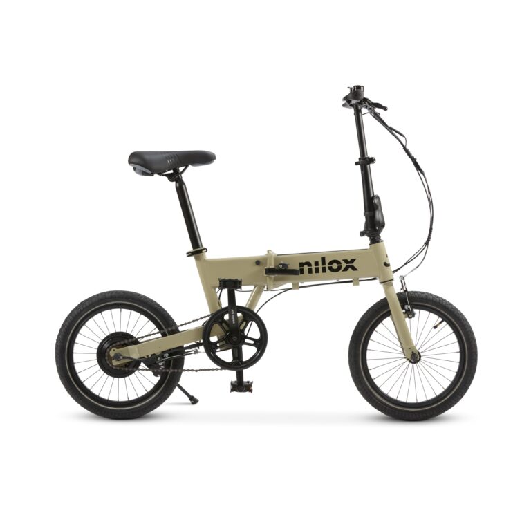 Nilox, Ebike J2, Bici Elettrica Pieghevole, Fino a 30 km di Autonomia, Fino a 25 Km/h, Motore da 36 V/250 W e Batteria 36 ...
