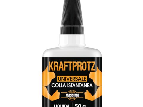Colla Istantanea Liquida Extra Forte 50 g con Punta Fine Anti-goccia